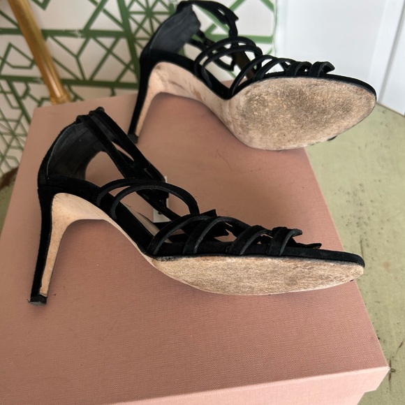 L.K.Bennett London suede heels, size 37,5 - Picture 4 of 6